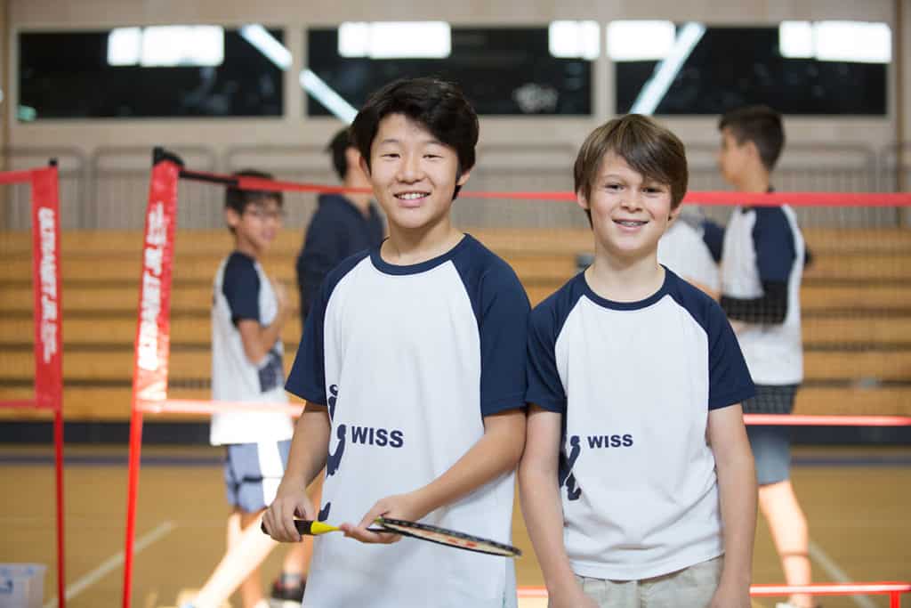 Students at WISS learn to play sports, but also learn teamwork, leadership, and sportsmanship