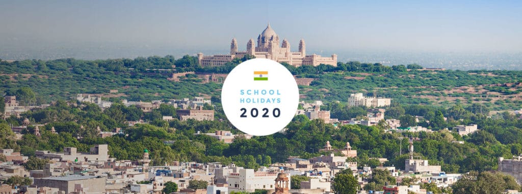 Vacanze scolastiche in India nel 2020