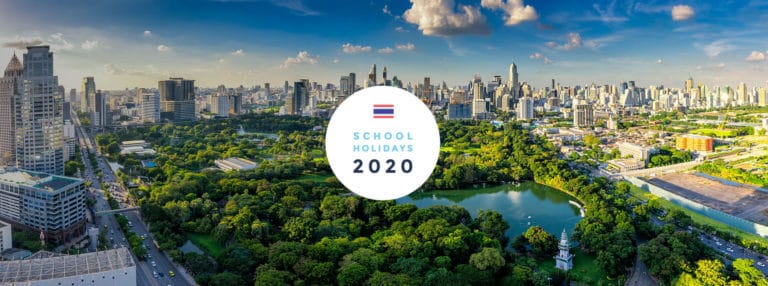 Vacanze scolastiche in Thailandia nel 2020