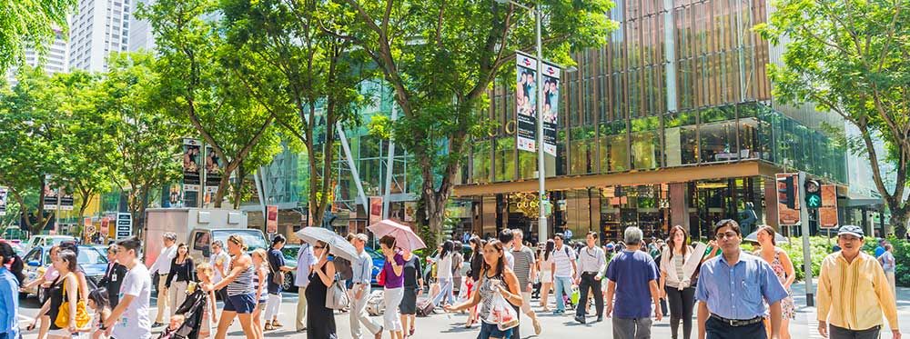 Sidewalk of Orchard road in Singapore Sidewalk-Orchard-Road-Singapore What are the best places to live in Singapore? | World Schools