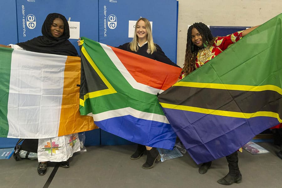 International Week Parade of Flags