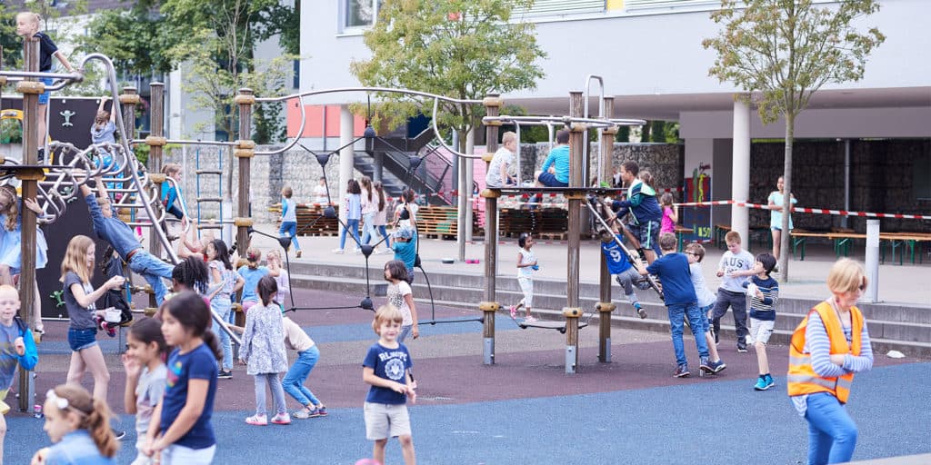 Children picked their favourite school based on the playground