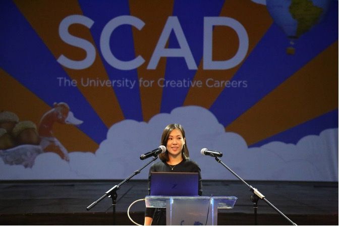  University Level Courses at WISS | SCAD University visits WISS