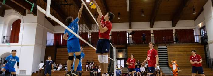 Latest news from TASIS - October, 2022 17 Elite international school volleyball match at World Schools competition.
