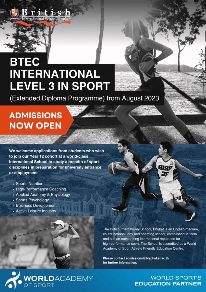 BTEC Sport poster (1) IBS-of-Provence-photo-7 BISP Diversifies Senior School Pathways