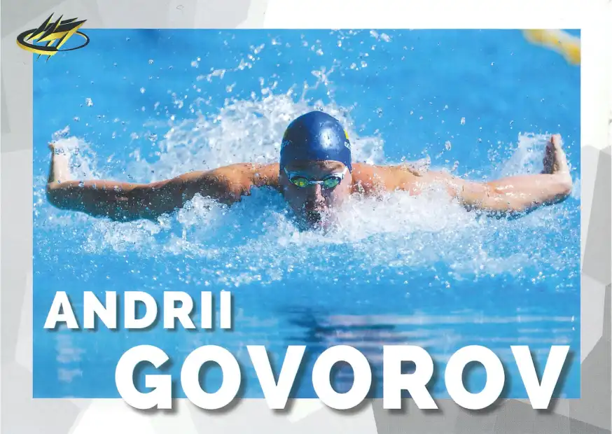 Andrii poster Andrii poster Olympic Swimmer Andrii Govorov Inspires at HIS