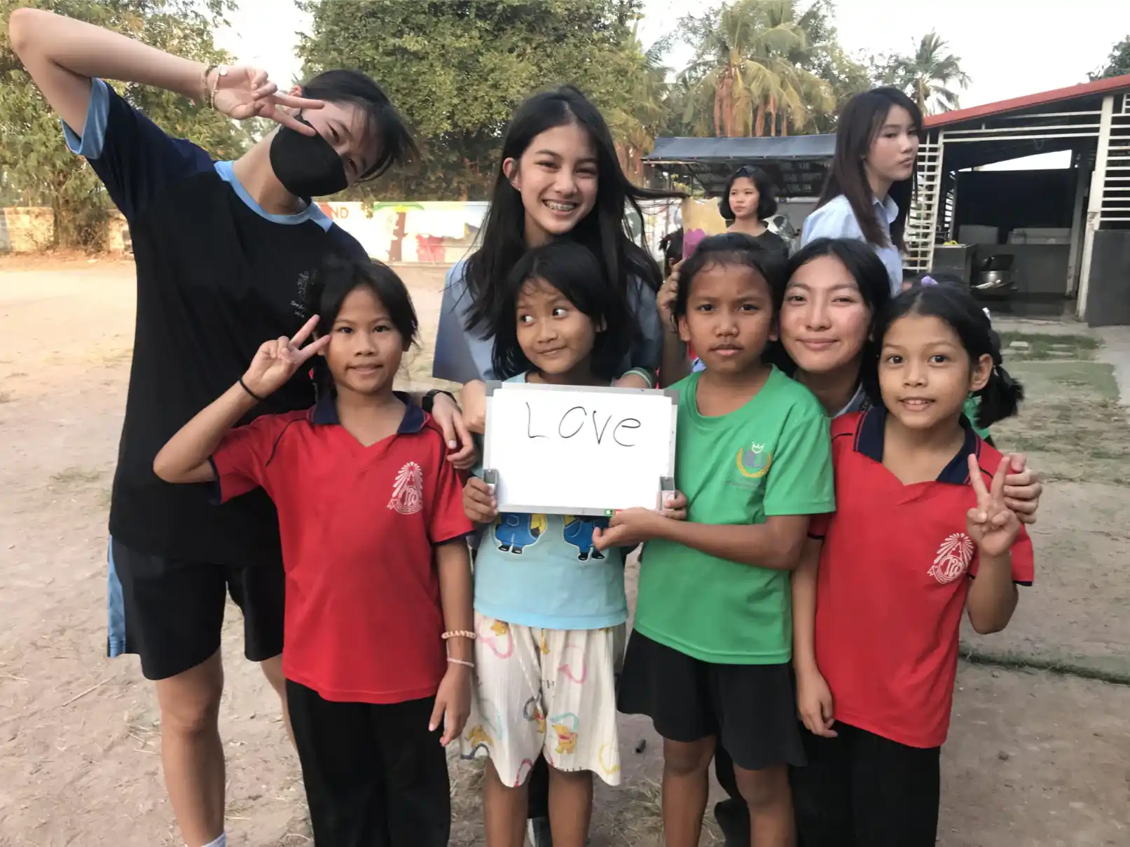 Community Initiative - Rugby School Thailand - Visiting Orphans