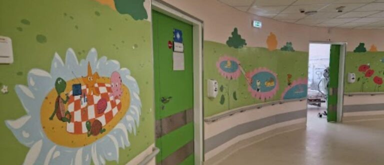 Keiko artwork hospital