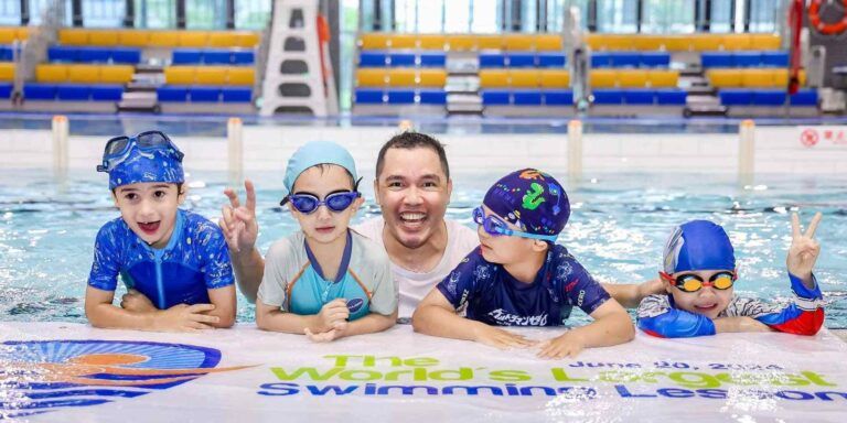 WSPost-The Worlds Largest Swim Lesson WSPost-The Worlds Largest Swim Lesson Hangzhou International School Kicks off Summer with The World’s Largest Swim Lesson™