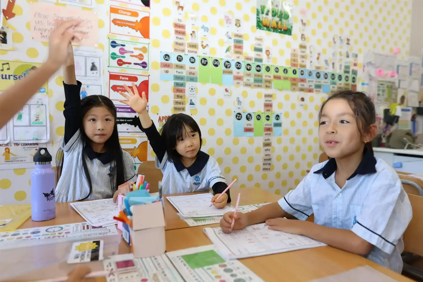 Innovative World Schools classroom promoting engaging learning for diverse students.