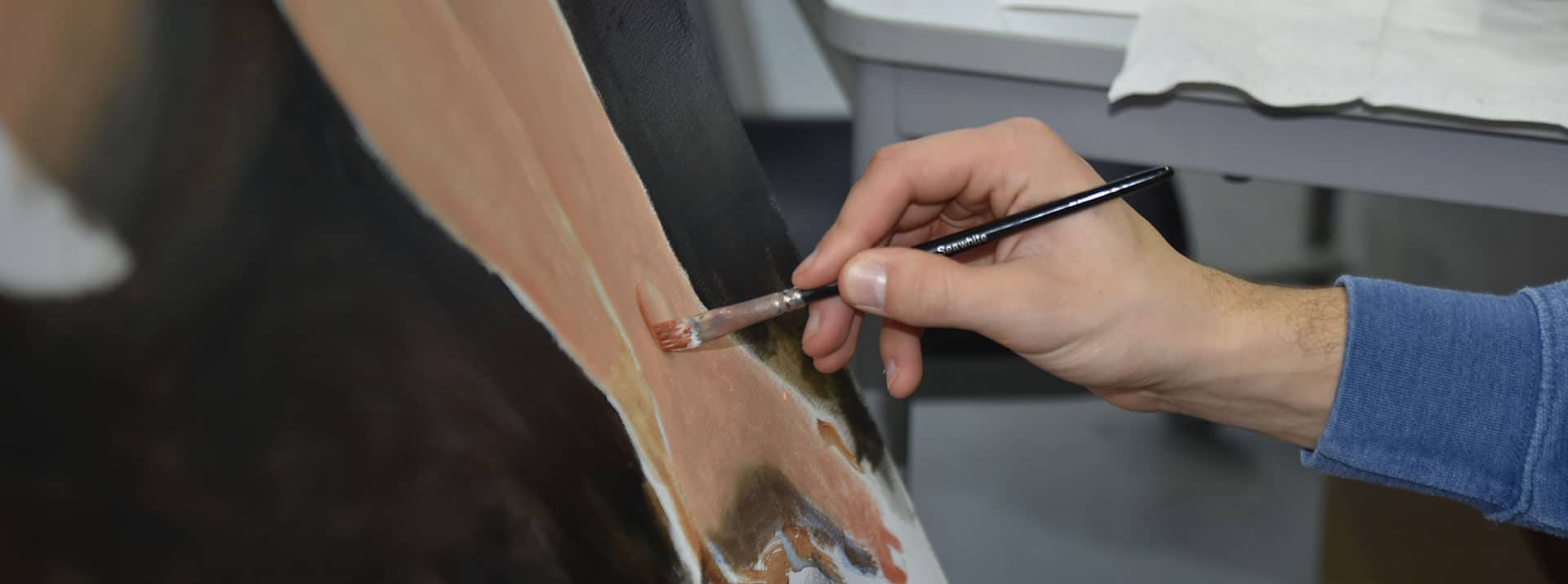 ISD senior flexes creative muscles