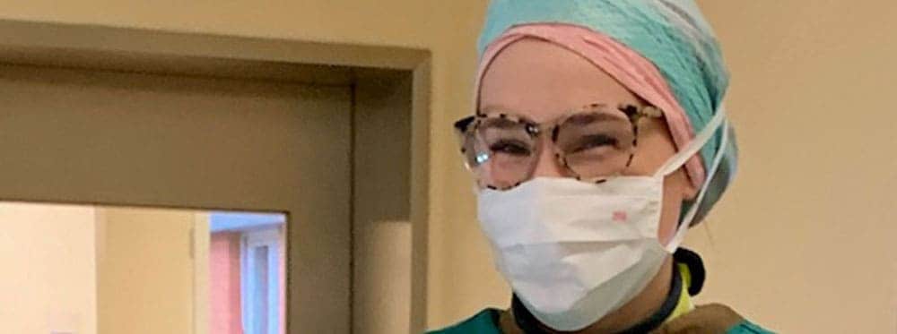 A Salute to Frontline Healthcare Workers: Orla Noble, ISD graduate 2008