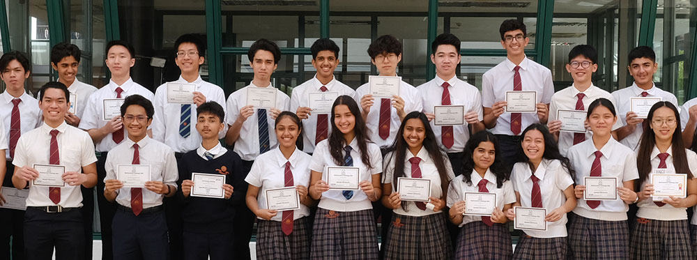 JIS students participate in Senior Maths Challenge