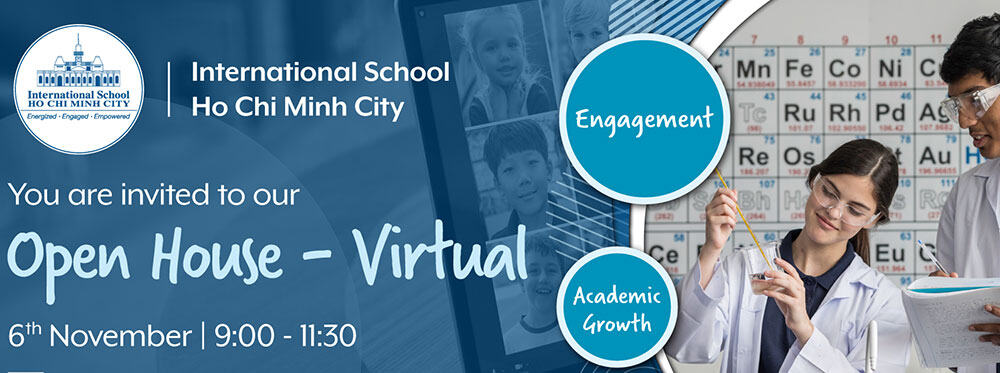 ISHCMC Open House – Virtual on Saturday 6th November 2021