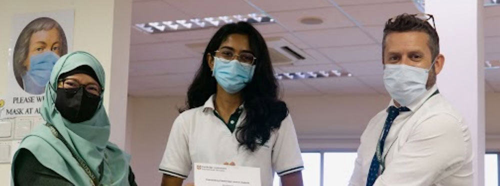 SJII Student honoured with Top in the World recognition for Malay Language