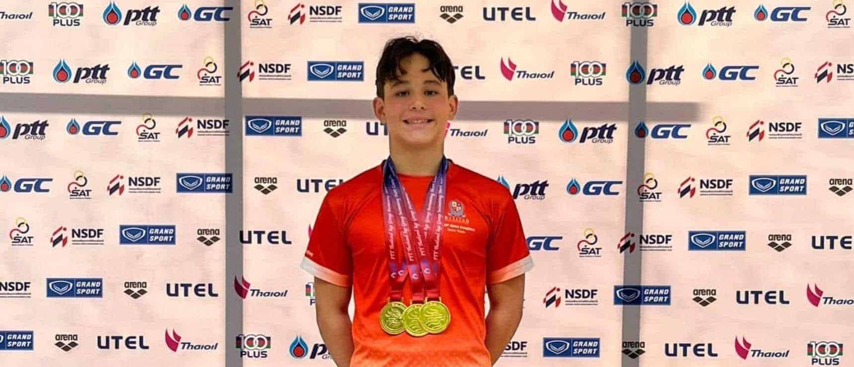 BISP Swimmers Compete in Thai Short Course Championships
