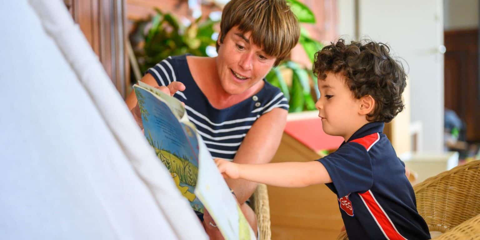 Engaging educational moment at a world-renowned school, fostering global learning and student growth.