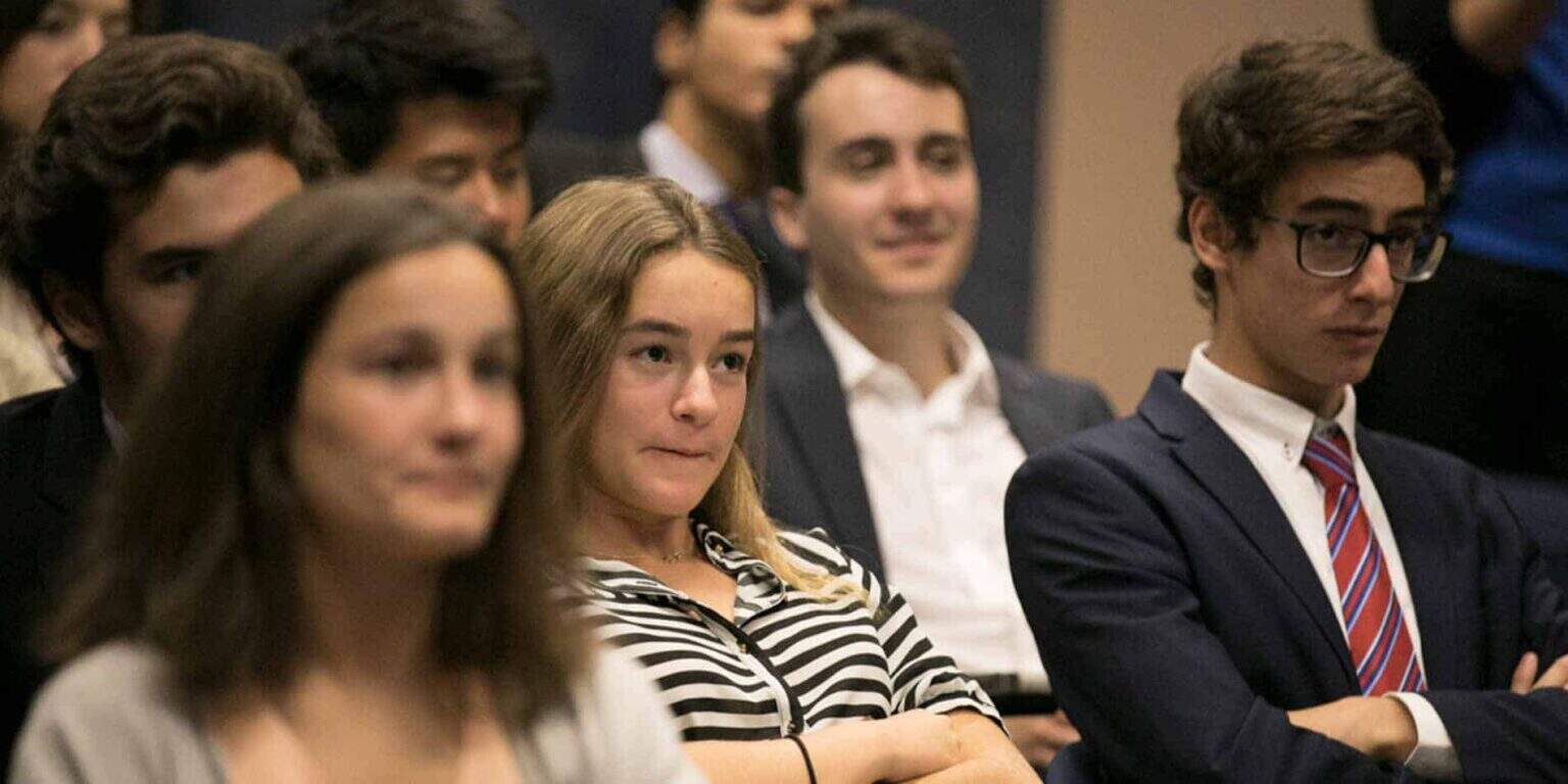 Bright students attending a World Schools event, showcasing diverse, global education excellence and innovation.