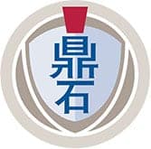 Modern school logo with blue and red elements representing world-class education.