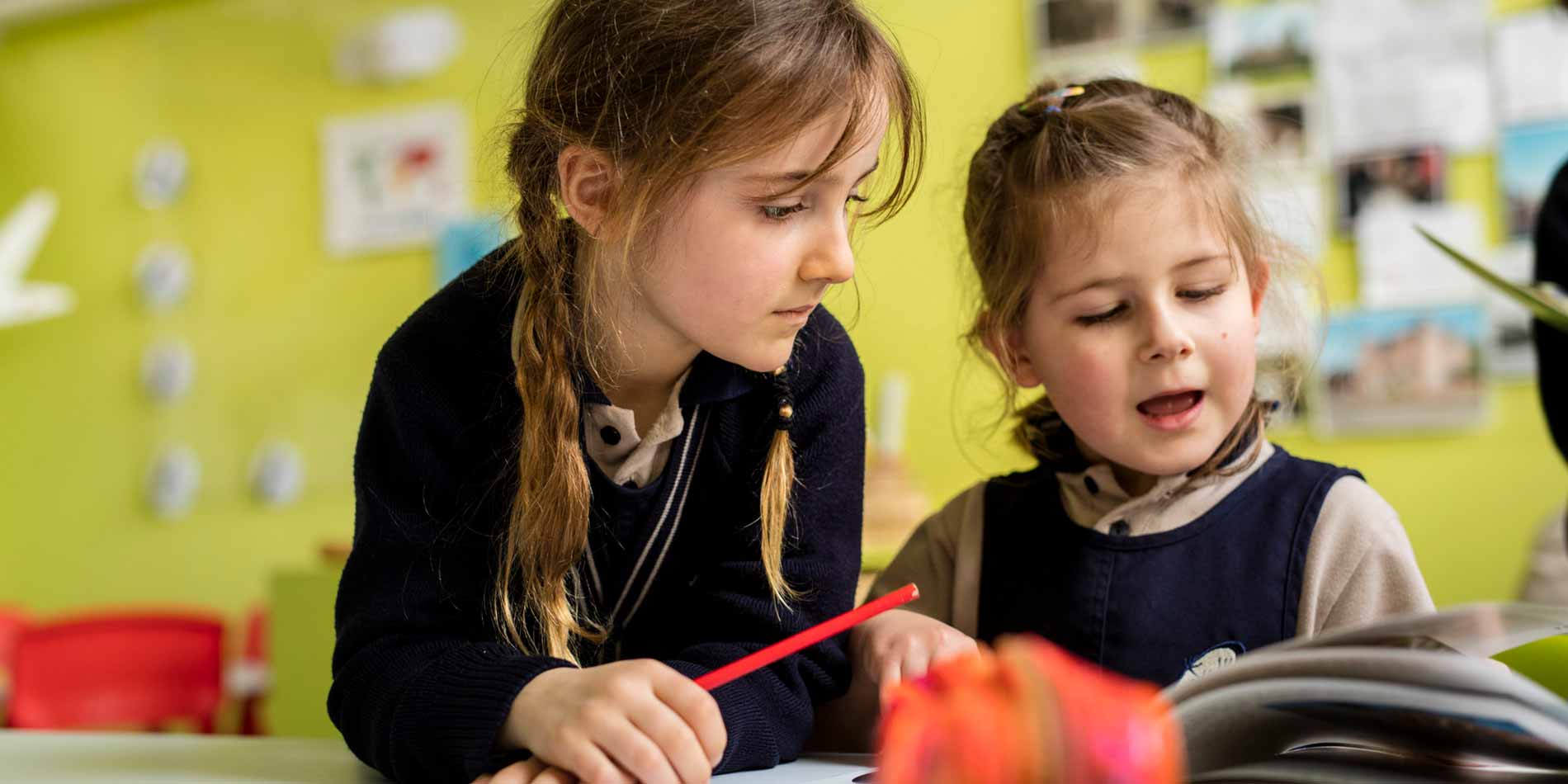 Engaging students in a vibrant classroom environment at a World School for global education excellence.