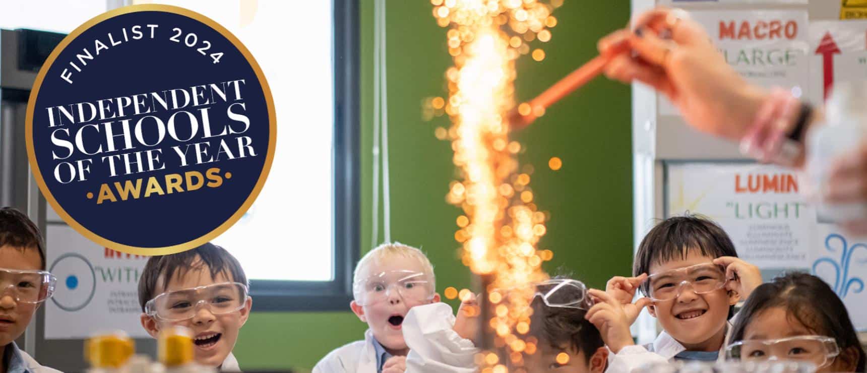 Spark of Innovation: Kids engaging in exciting science experiments at World Schools.