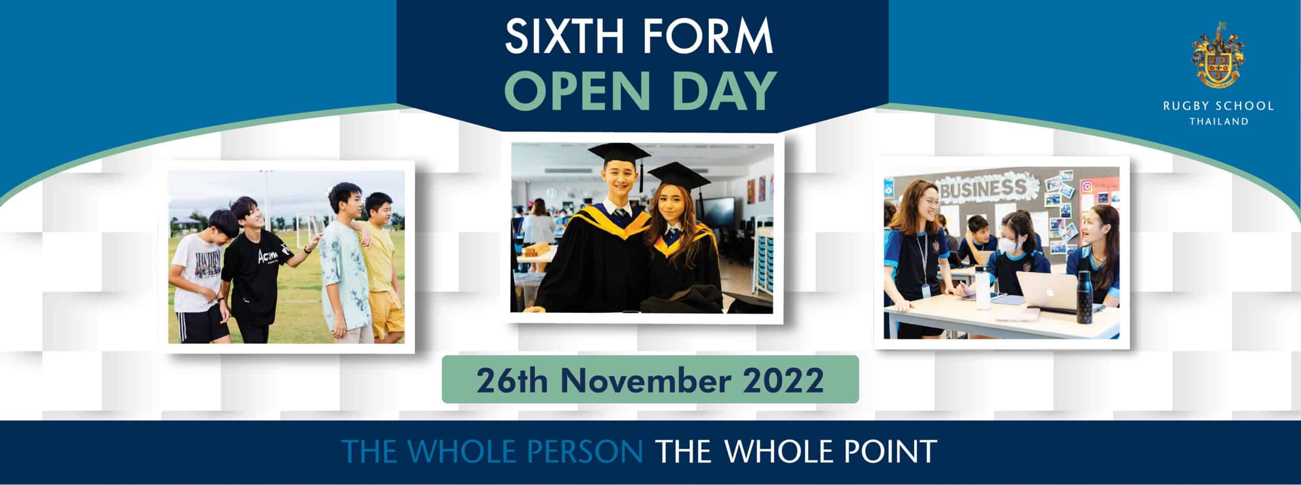 Graduates celebrating Sixth Form Open Day at World Schools in Thailand on November 26, 2022.