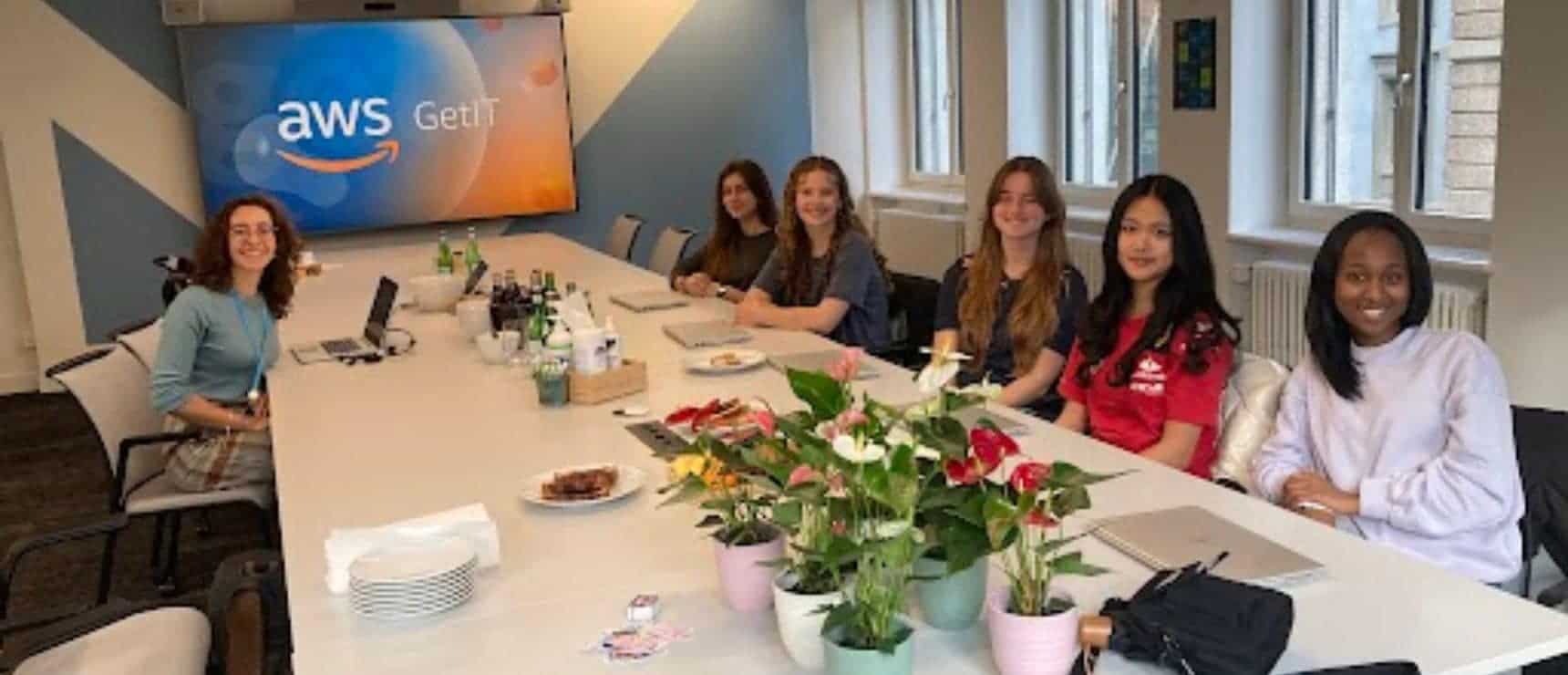 Remote team meeting with diverse students at World Schools, fostering global education and collaboration.