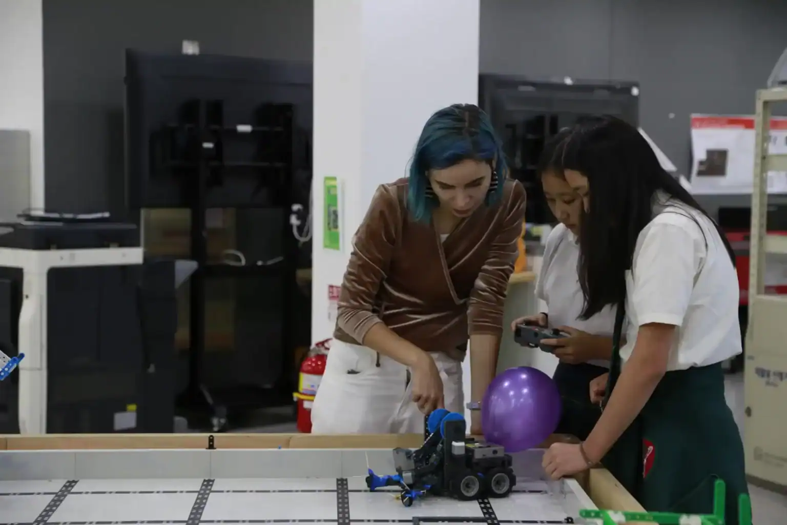 Robotics workshop at World Schools promotes STEM education and innovation among students.