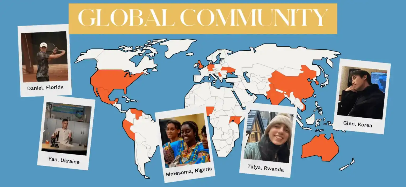 Florida'da tenis oynayan çocuk, küresel okul topluluğunun bir parçası.