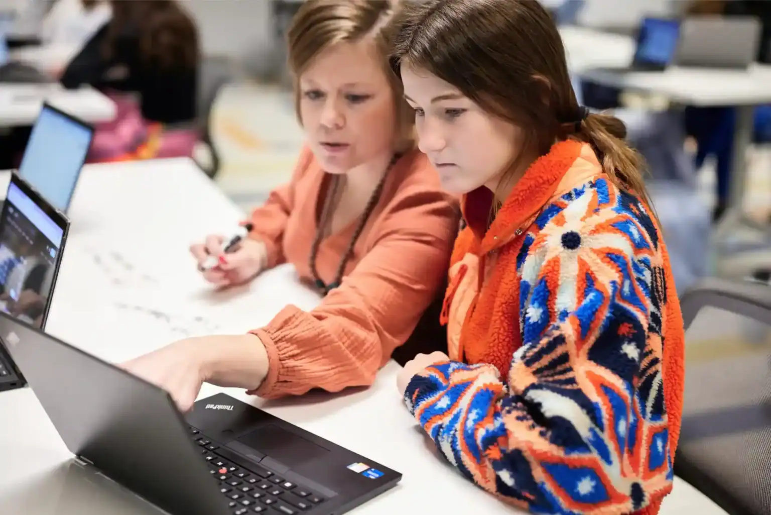 Innovative learning environment at World Schools for global education and academic excellence.