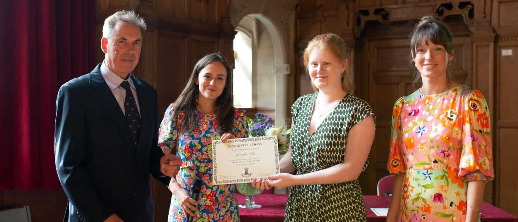 A Journey of Resilience: Jennifer is awarded Duke of Edinburgh success after retaking A levels with Greene’s.