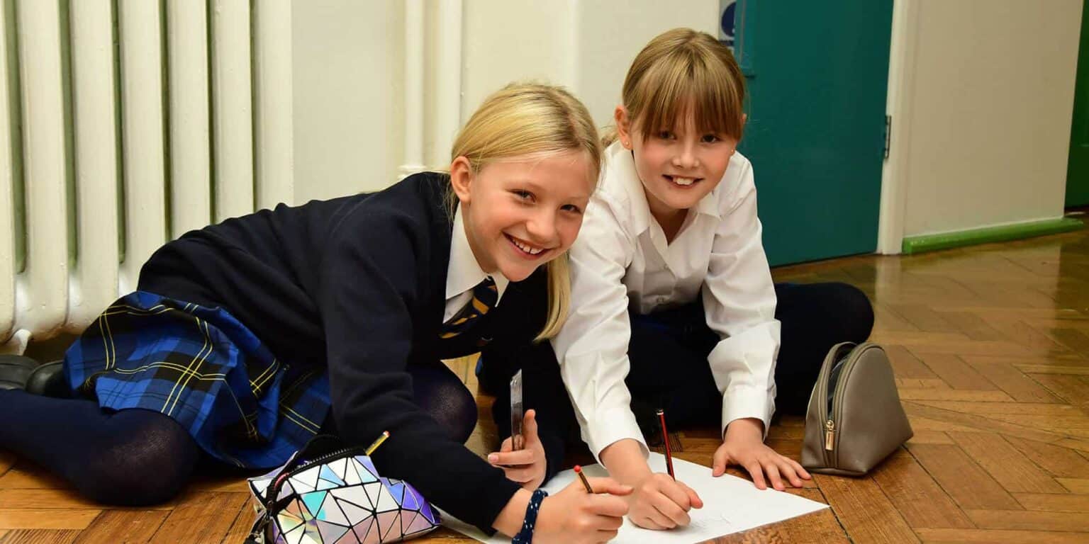 Engaging students in classroom activity at a world school for optimal learning and development.