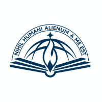 Innovative educational institution logo featuring open book and globe elements for world schools.