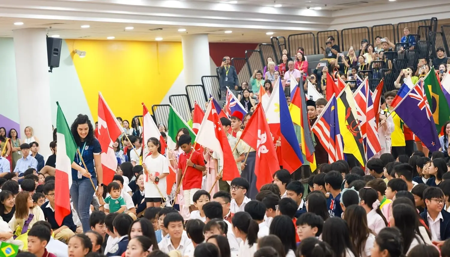 Photo: BIS Hanoi International Flag Parade 2024