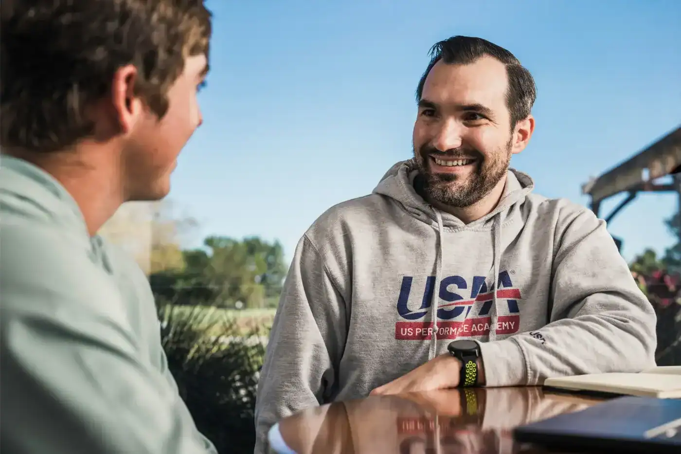 USPA online middle and high school counseling session.