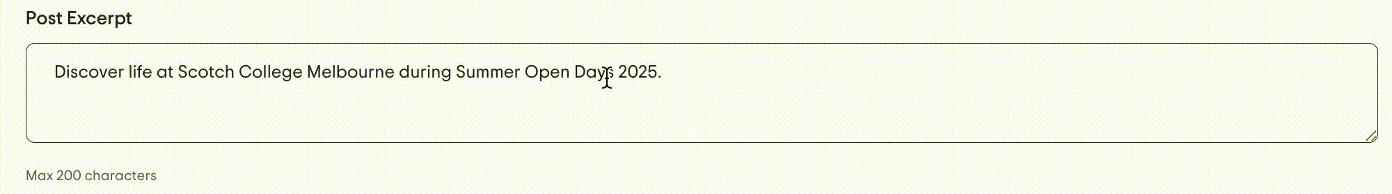 Post school news and updates 4 Post