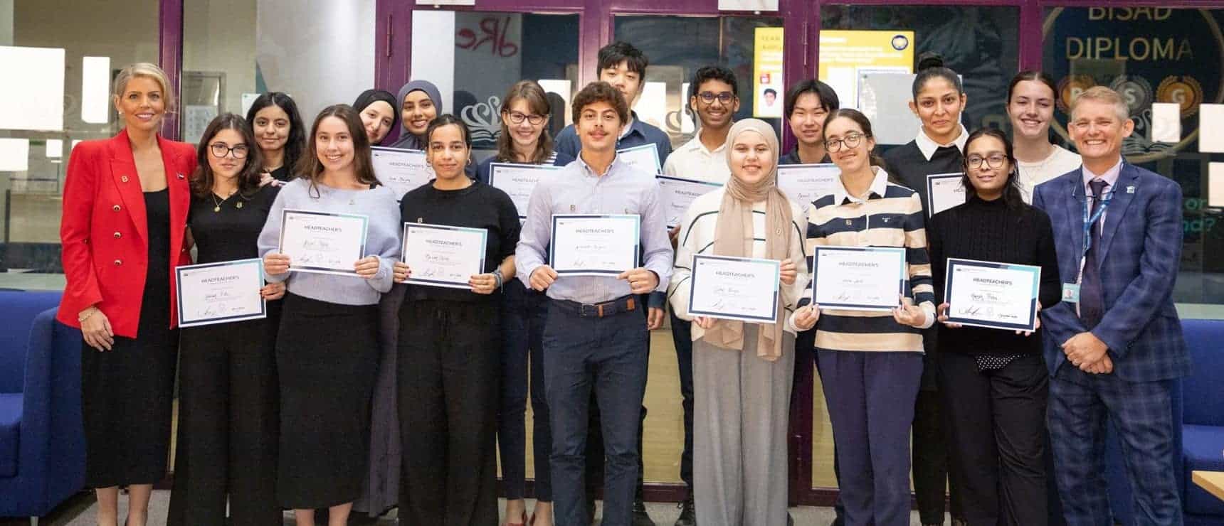 BIS Abu Dhabi Students Recognised for Exceptional Academic and Science Achievements