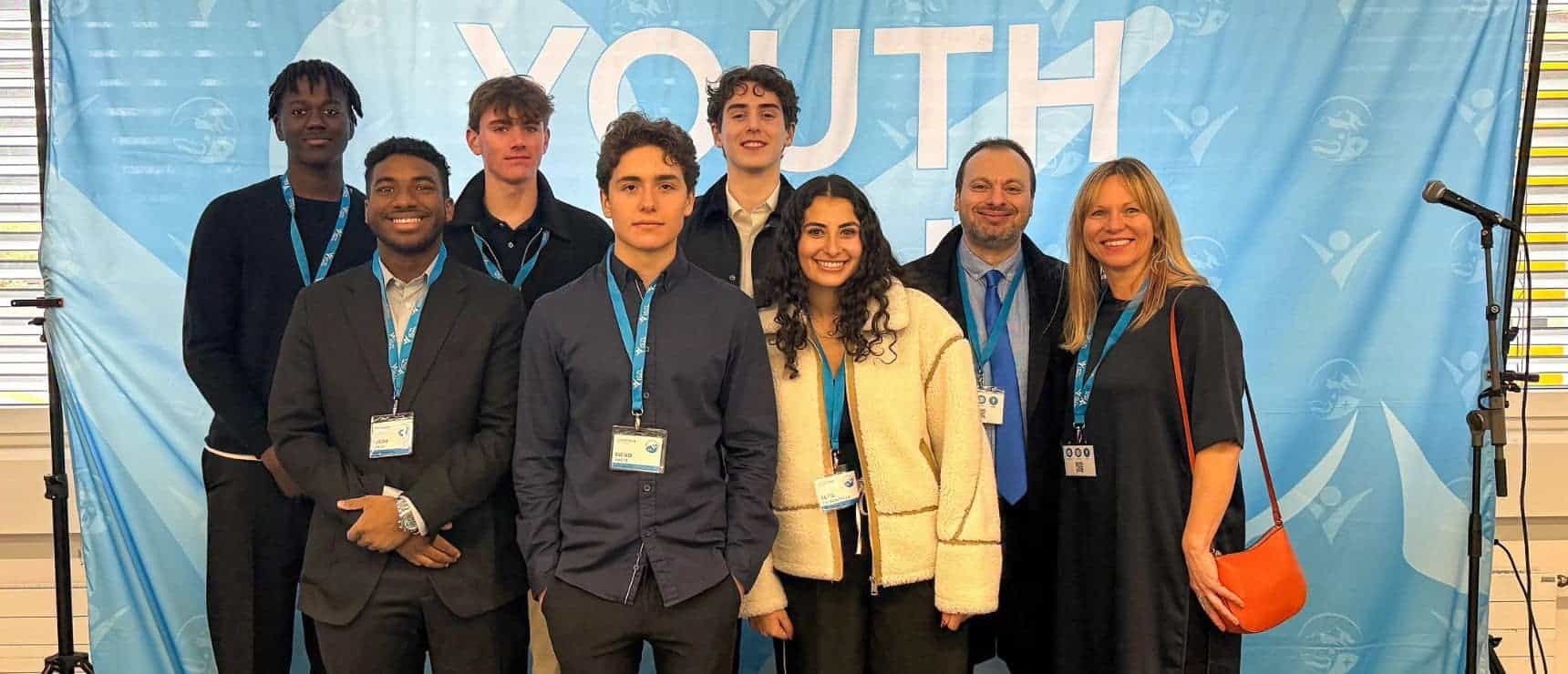 LAS Students Participate in the Inspiring Youth Forum Switzerland