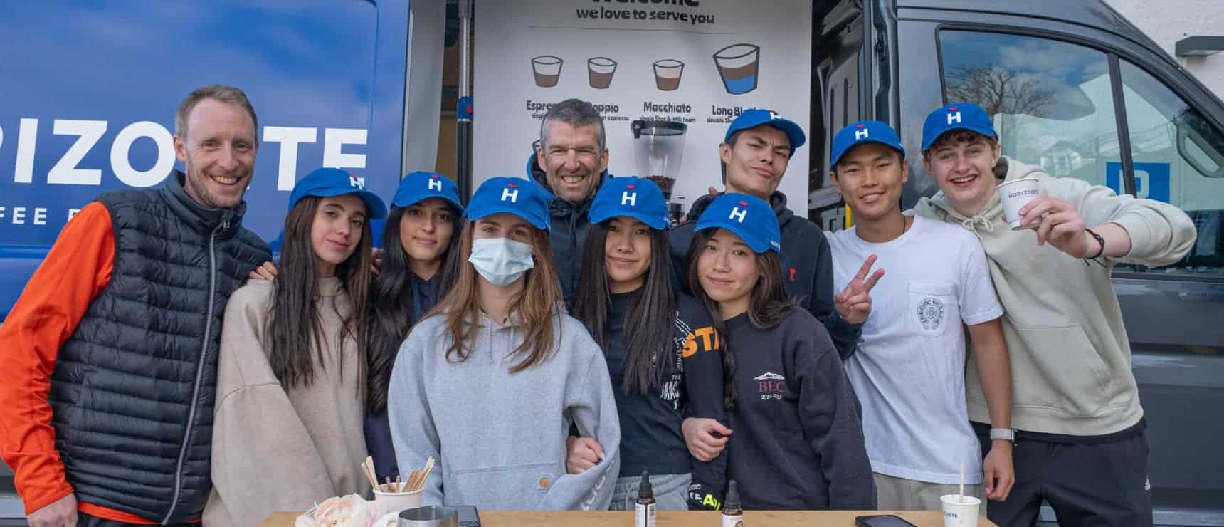 LAS Students Serve Up Entrepreneurship with Horizonte Coffee Roasters