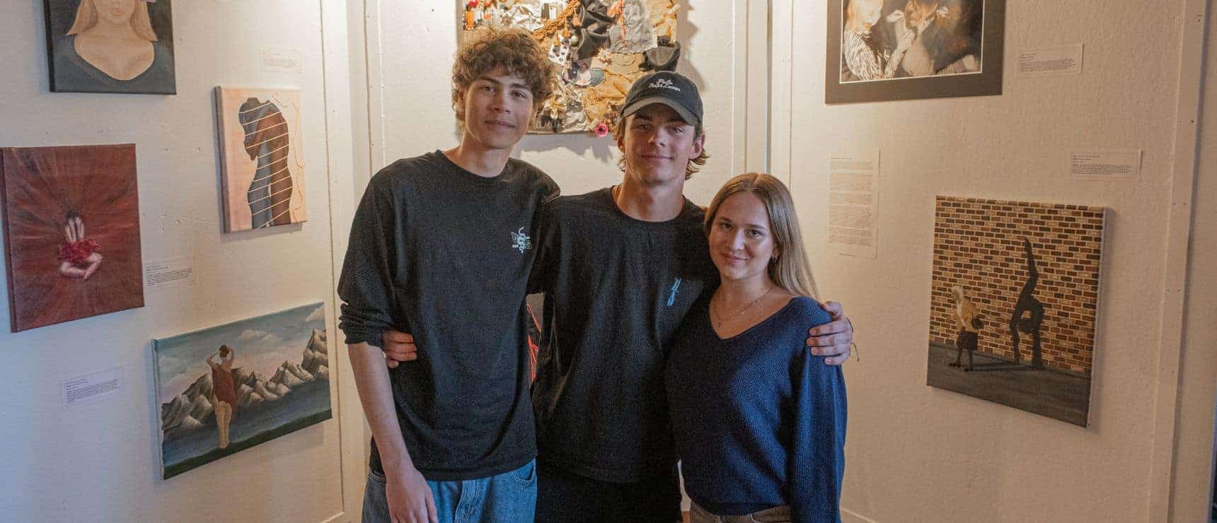 Students Shine at the IB Art Exhibition!