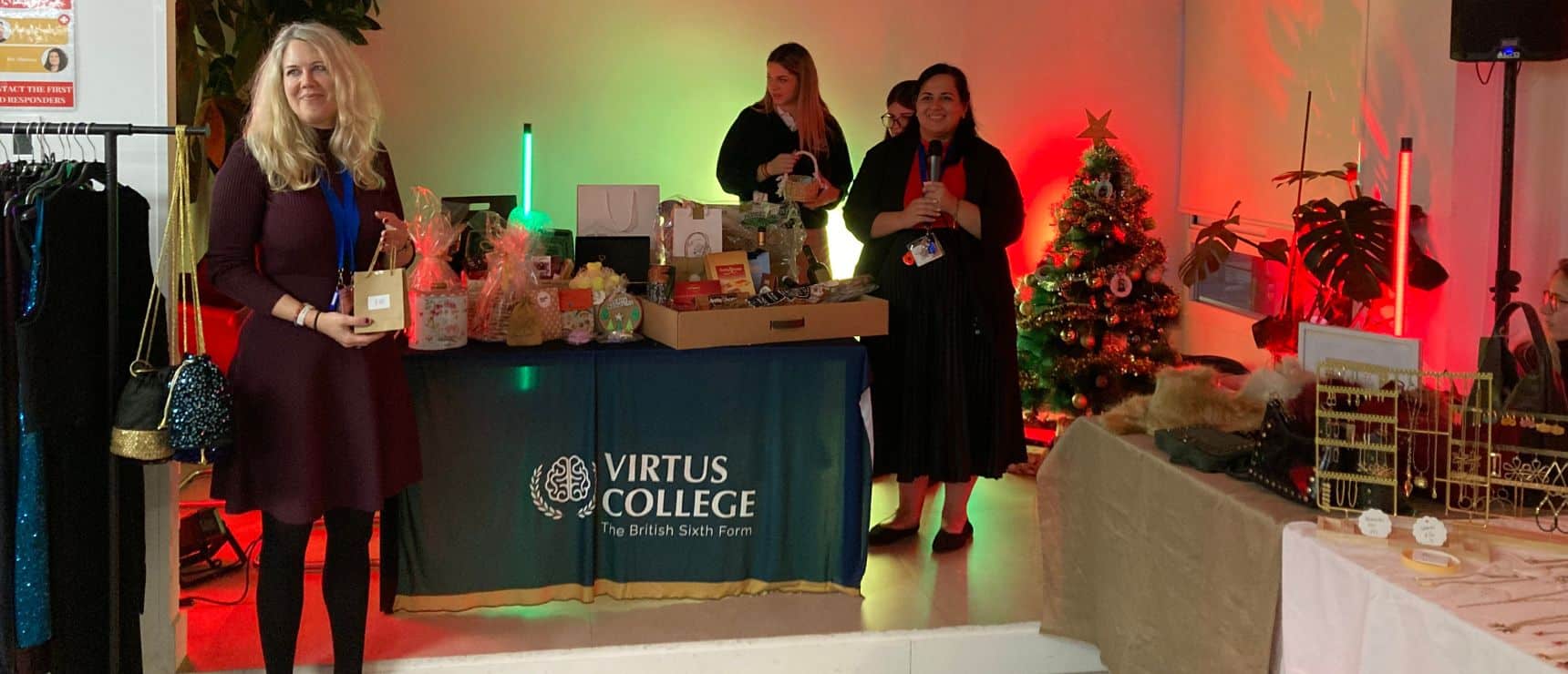 Virtus College Hosts Successful Christmas Fair for Charity