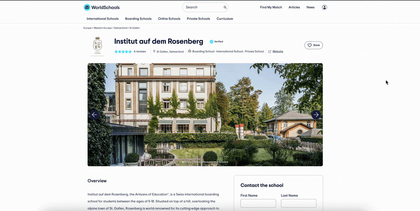 Tipps zur Optimierung Ihres Schulprofils 1 profile content sections