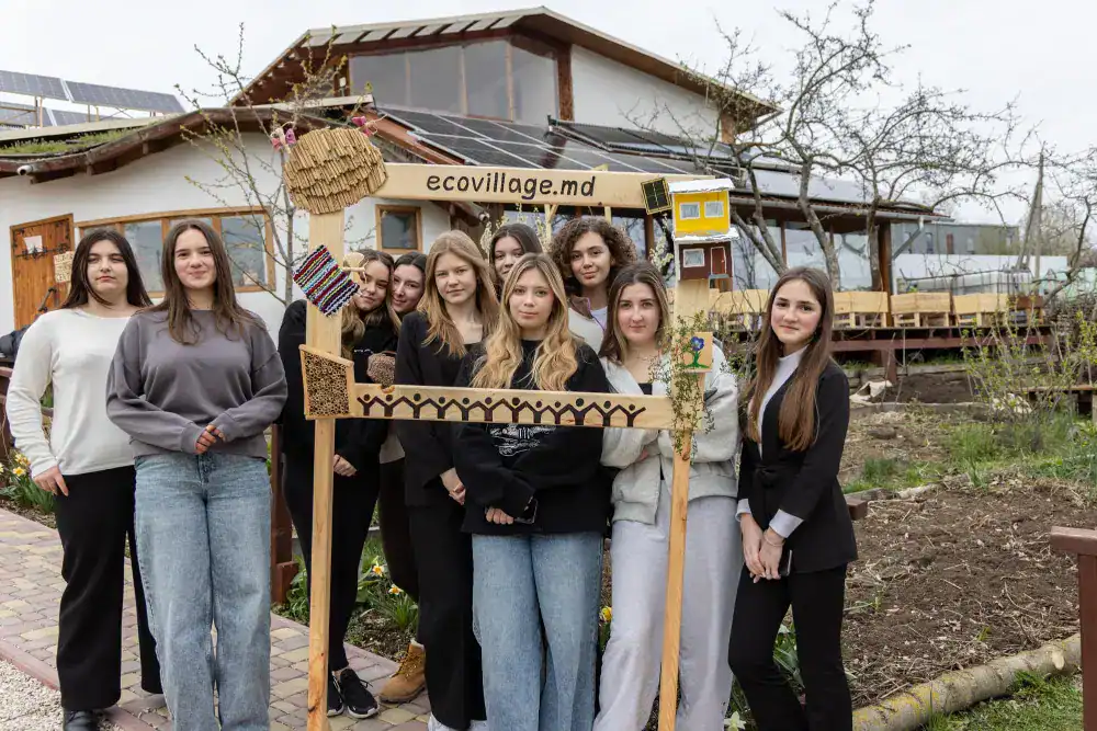 This Month at TASIS: April 2025 10 EcoVillage Moldova community project by students of World Schools in Moldova focused on sustainable living.