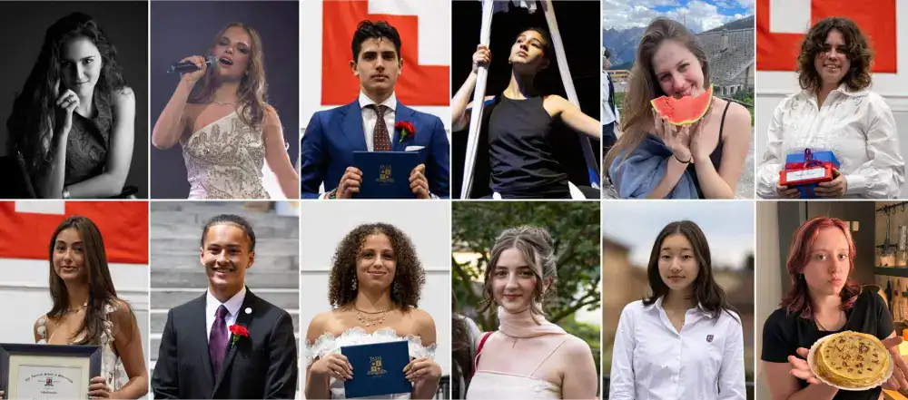 This Year at TASIS: 2024 23 High-achieving diverse students celebrating success at prestigious world schools.