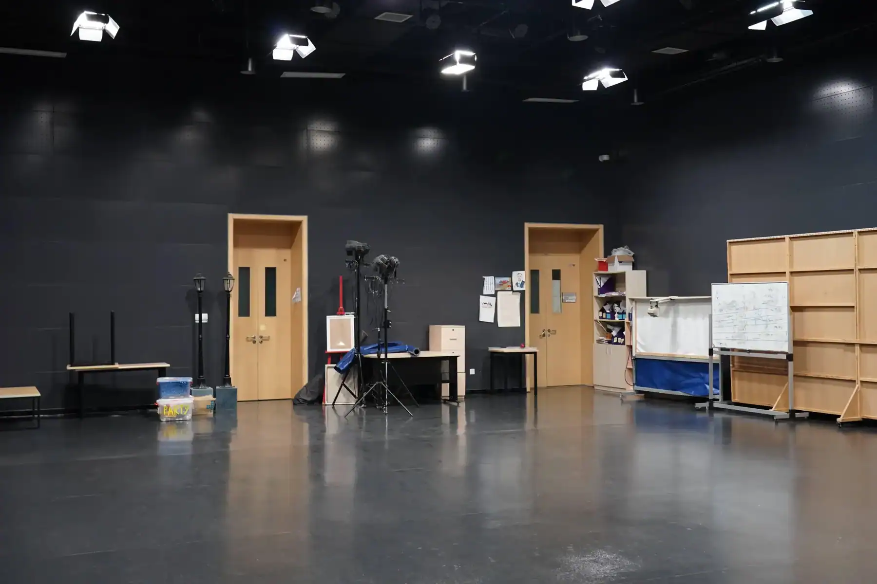 Indoor school studio at Dulwich College Suzhou, part of World Schools network.