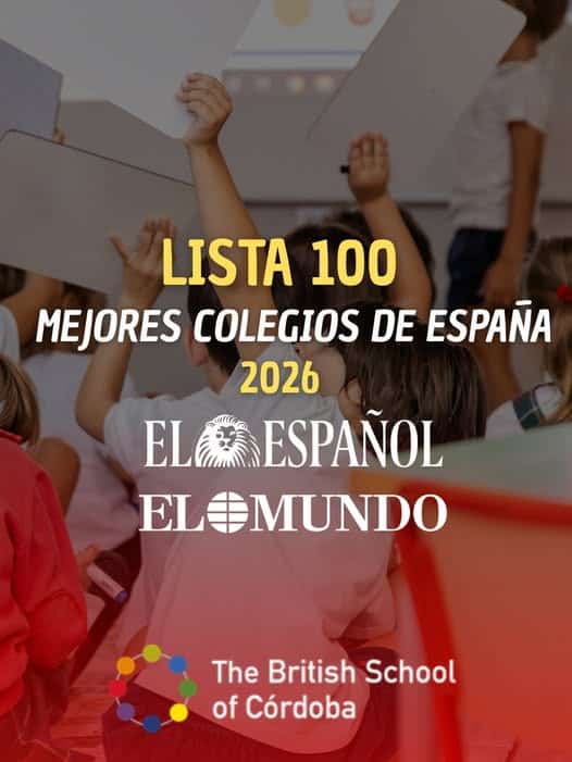 The British School of Córdoba: #2 in Spain by El Mundo. High IB scores & 100% university success—the 2026 benchmark for global education. 3 School rankings, top educational institutions in Spain, best schools for students, academic excellen.