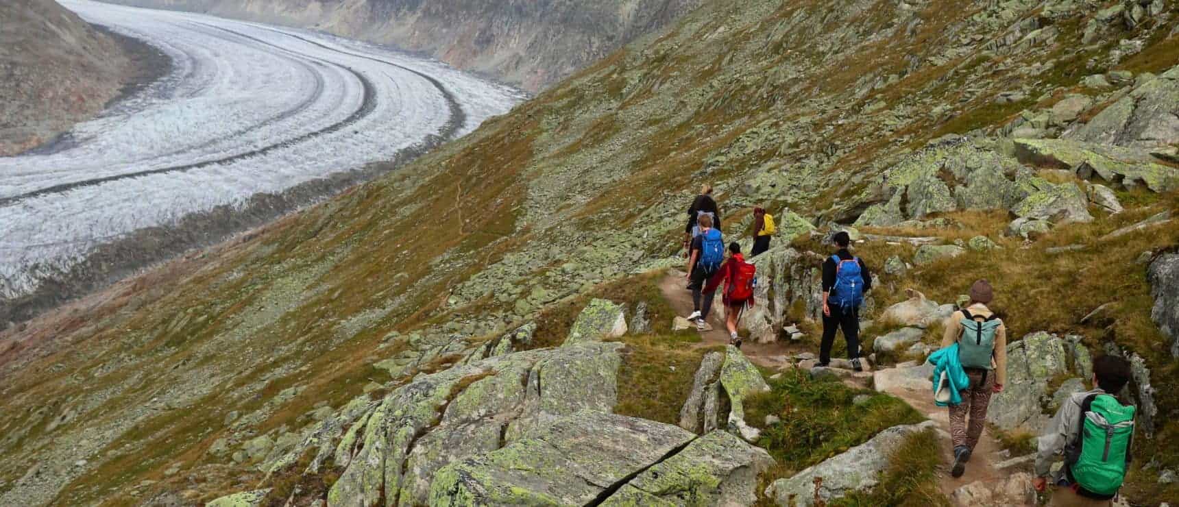 Hiking to Aletsch—The Largest Glacier in the Alps!
