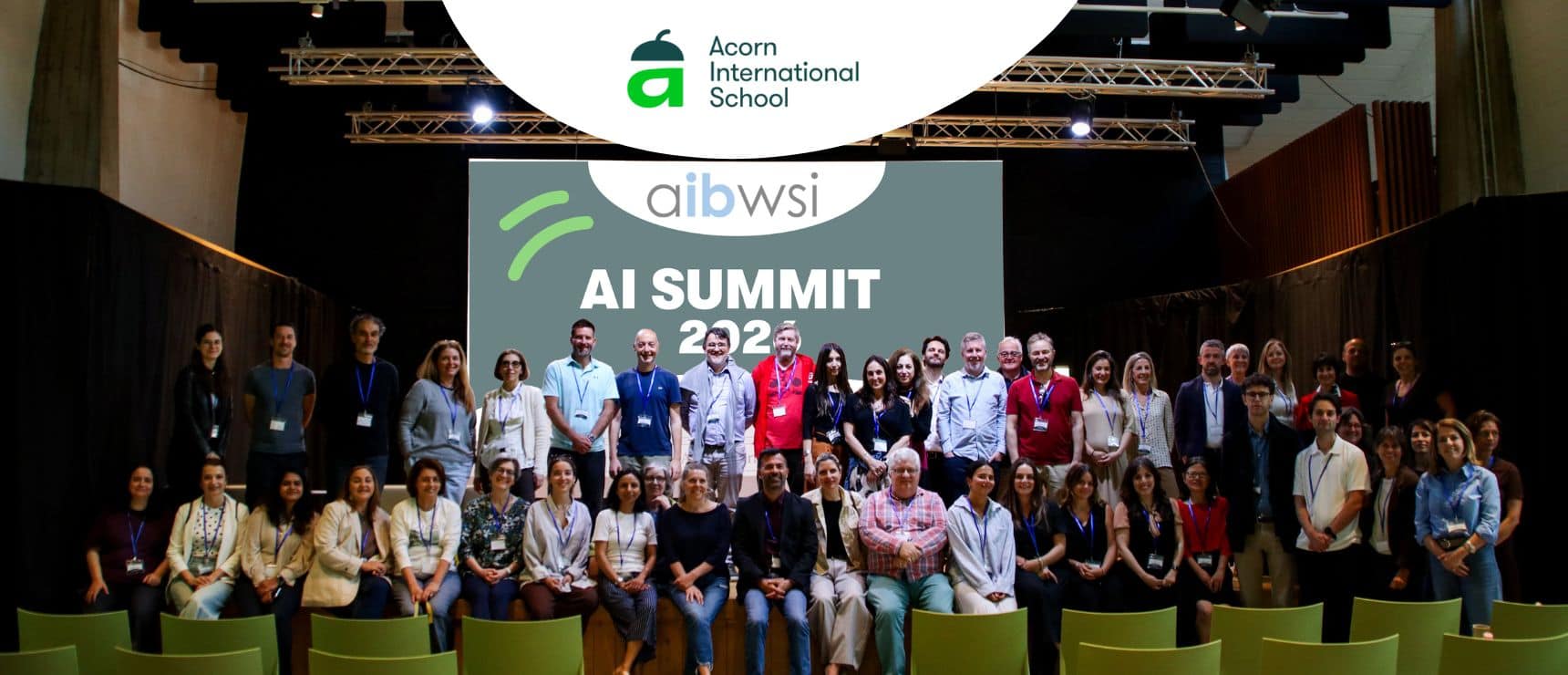 AI Summit 2022 at World Schools with diverse participants.