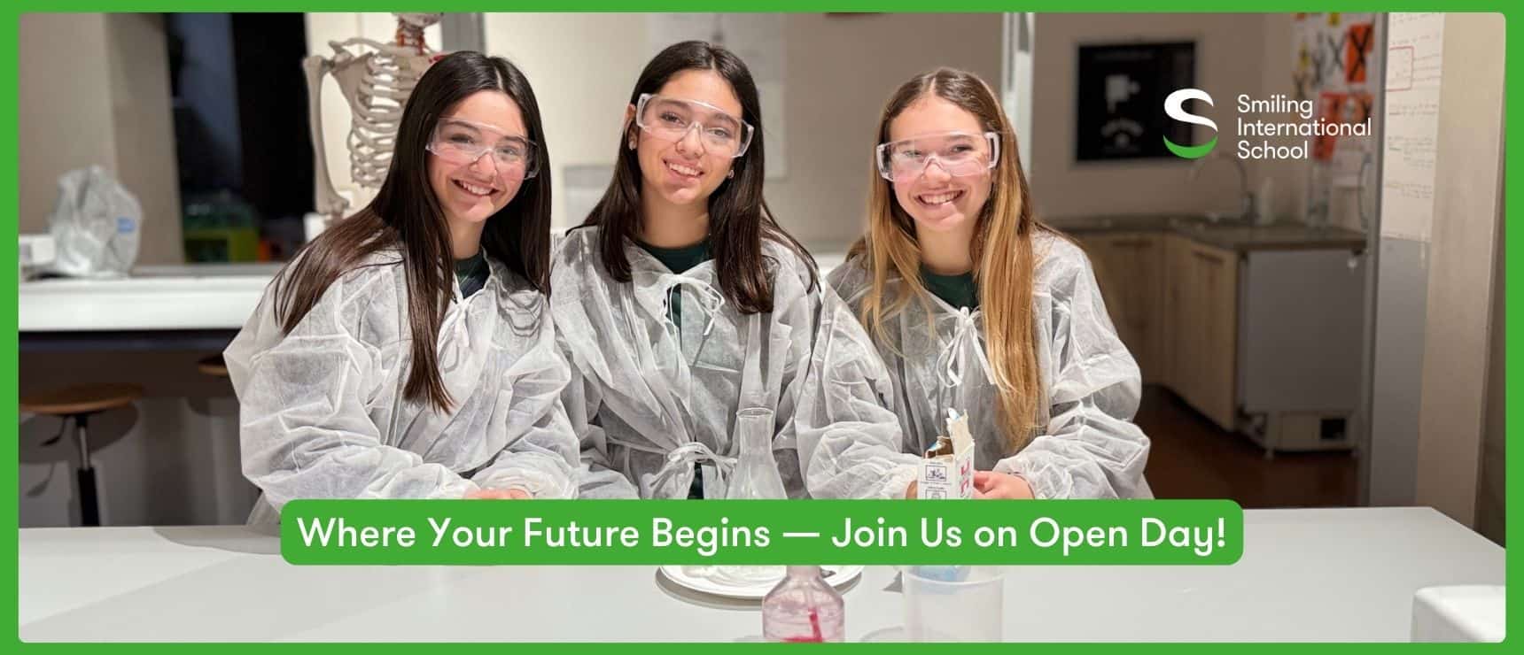 Join Us for Our Open Days on January 10th 3 Where Your Future Begins — Join Us on Open Day