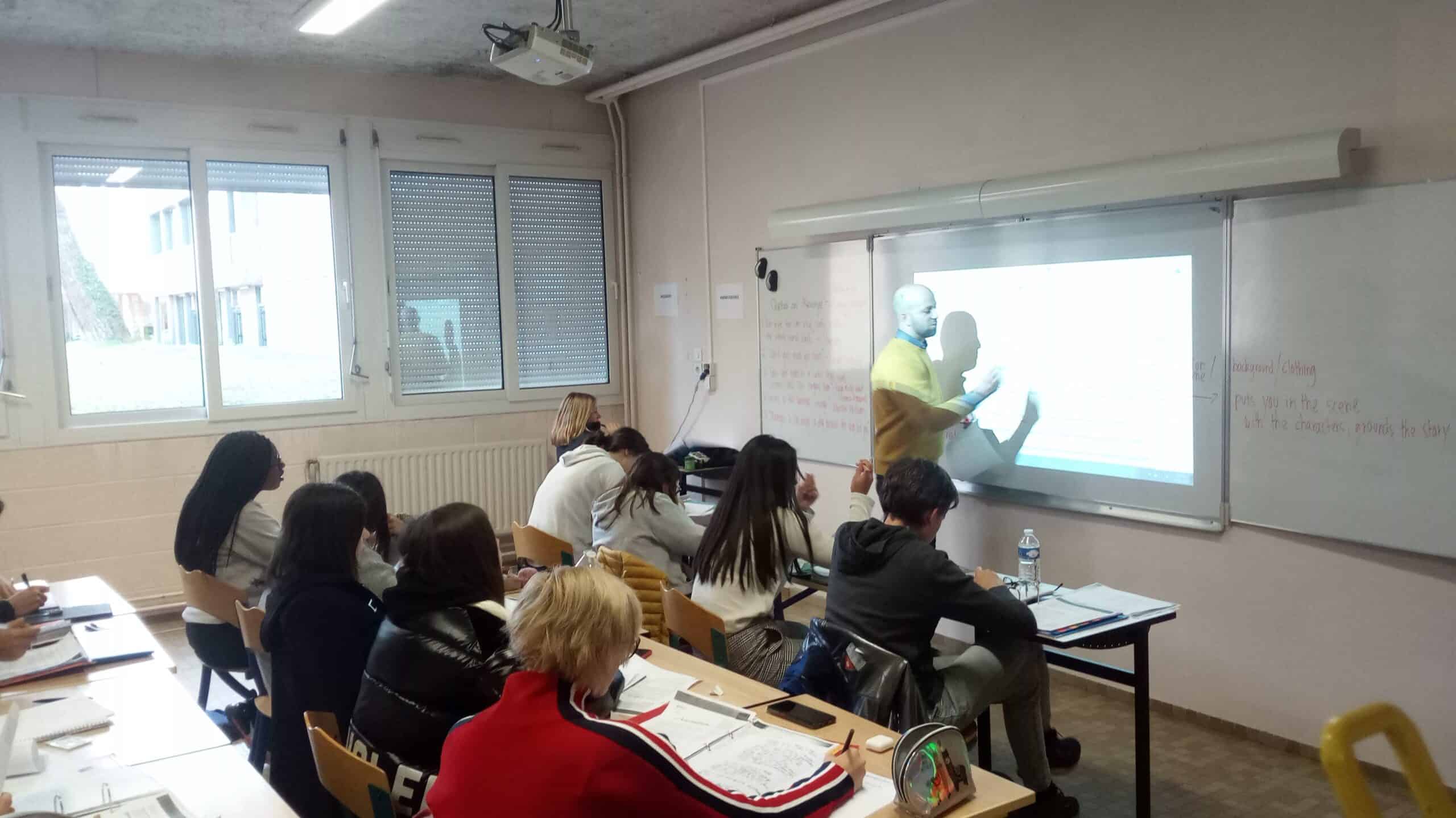 Students attending a classroom lesson at World Schools for a quality international education.